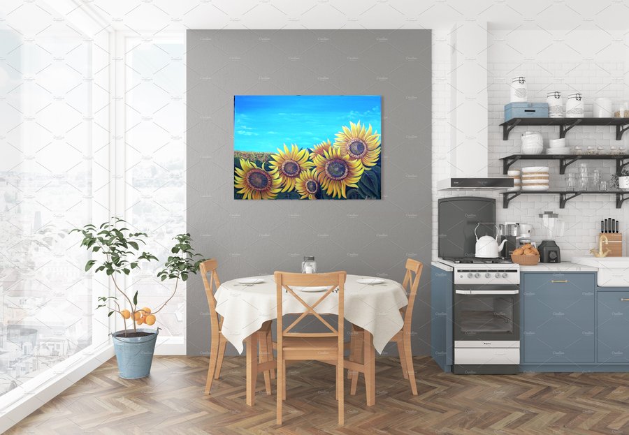 Ukrainian sunflowers