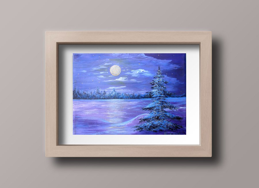 Purple evening