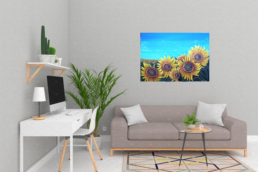 Ukrainian sunflowers