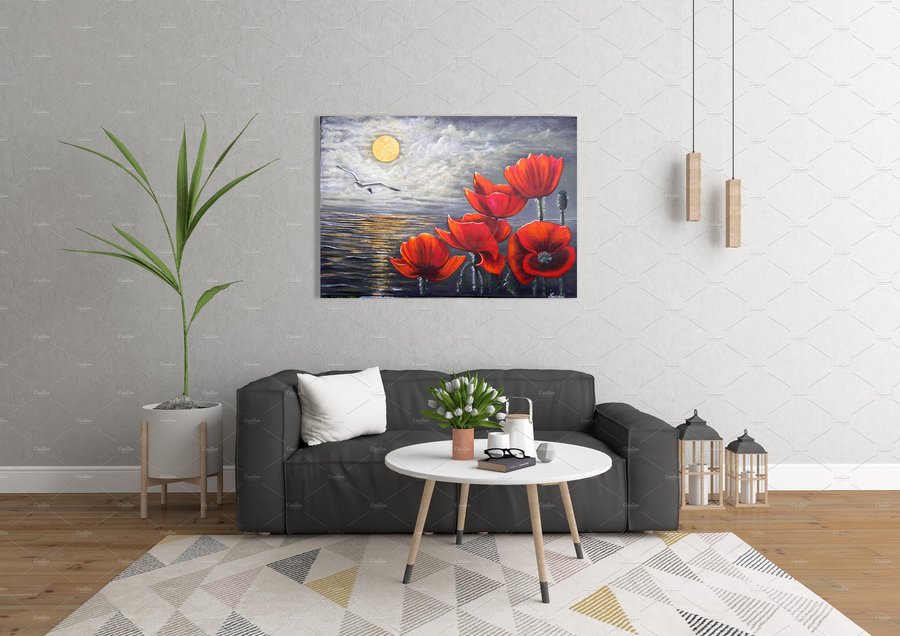 Evening poppies
