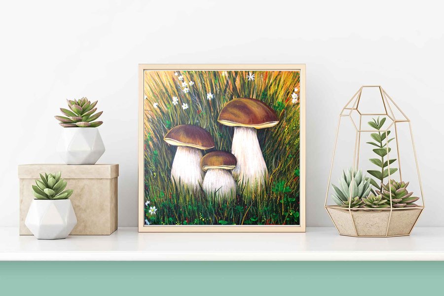 Mushrooms for dad
